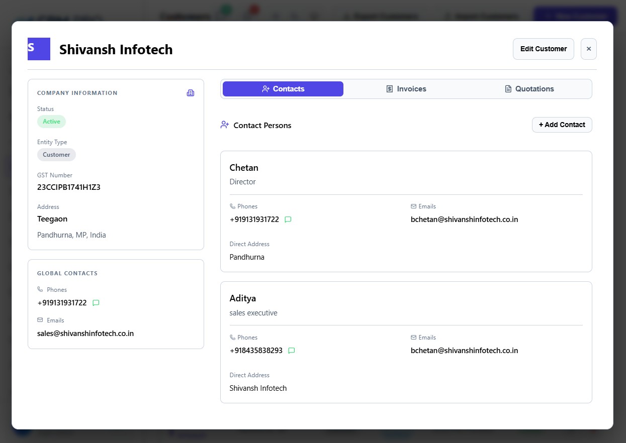 Lead Generation UI Showcase