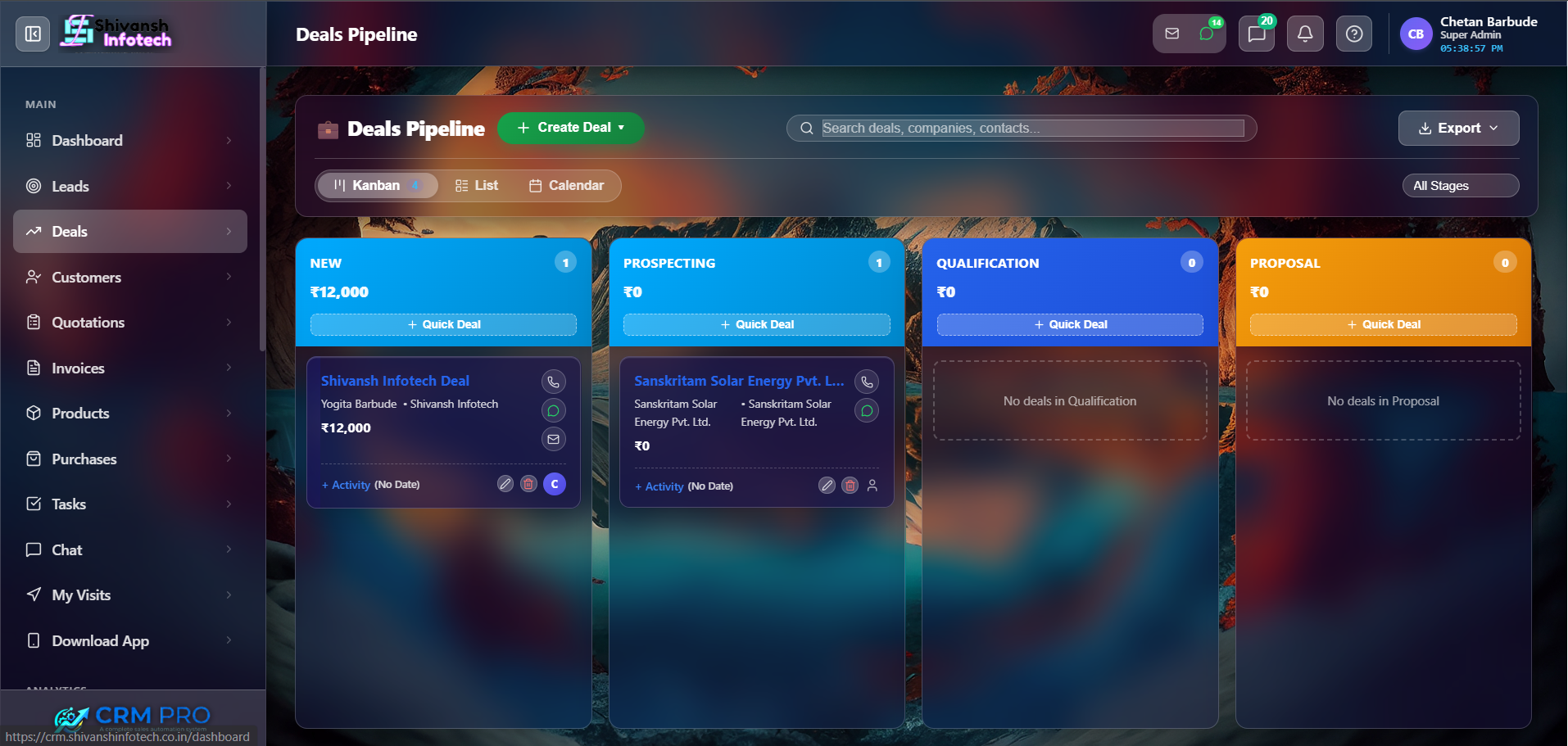 Channel Partner Portal UI